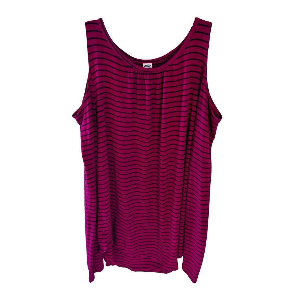 Old Navy Long sleeve Off The Shoulder Striped Shirt Sz Medium